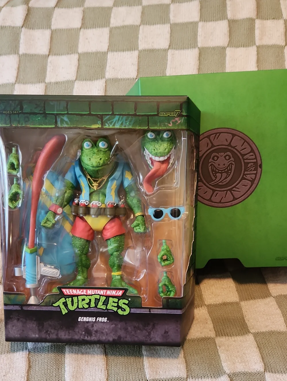 Teenage Mutant Ninja Turtles Genghis Frog Action Figure - Green
